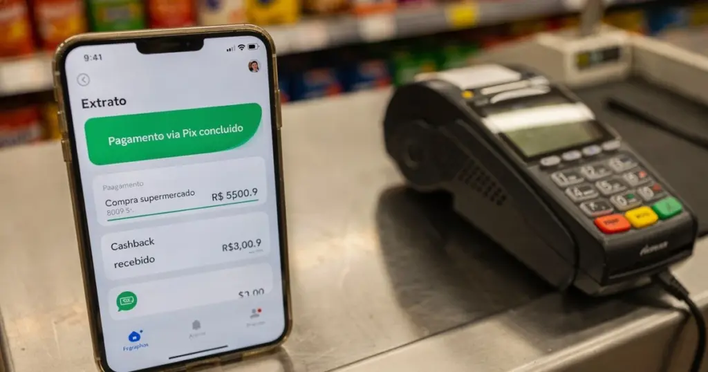 Automatisk cashback till ditt Pix från matvaruinköp – utan kuponger