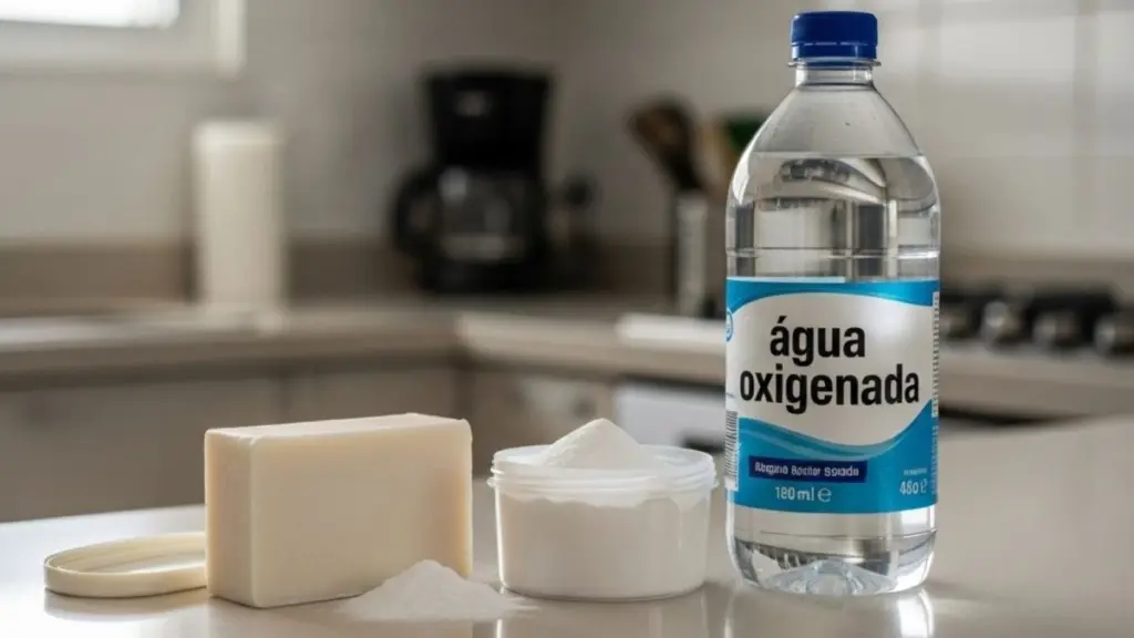 Bikarbonat, väteperoxid och vit tvål: Den enkla blandningen som städar ditt hem
