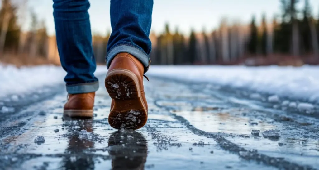 Glöm dyra skor – mormors gamla knep ger dig fotfäste på isen