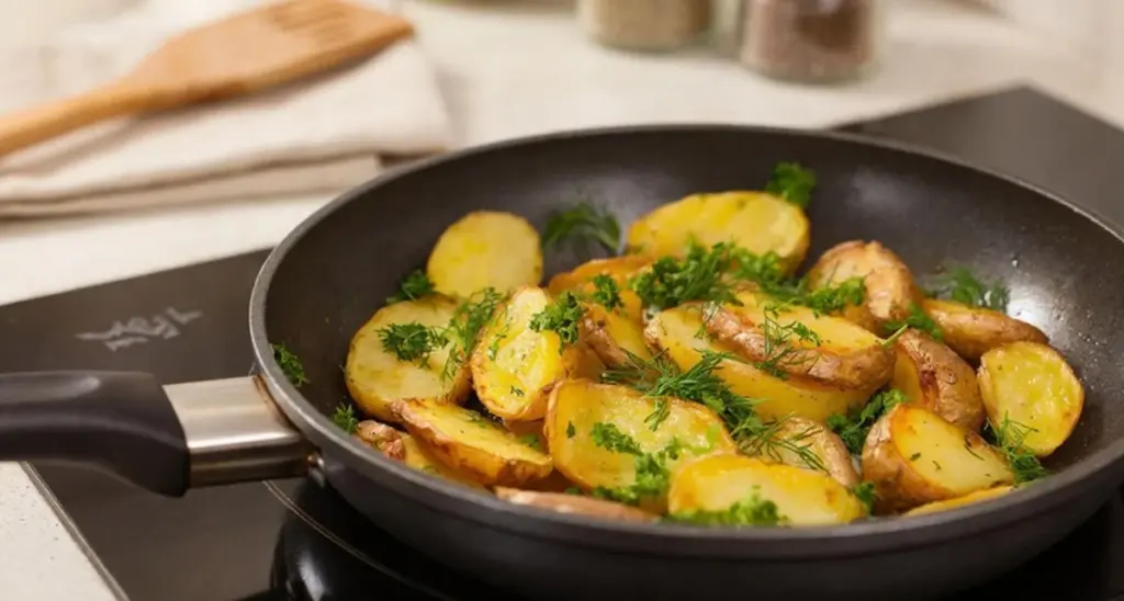 Glöm klibbig potatis: 3 "fel" knep som ger krispig gyllene stek
