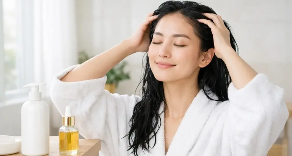 Japansk hårbottenvård: Från tunt till tjockt hår med en enkel teknik