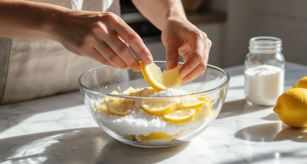 Limskal och salt: din nya hemlighet för en fräsch doft i hemmet