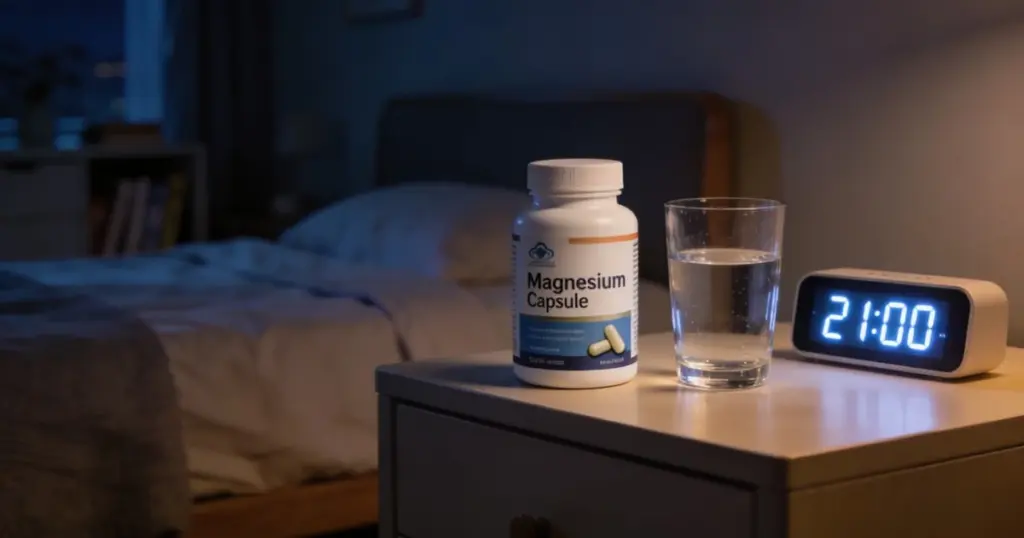 Magnesium före sänggåendet: Din hemlighet för djup sömn