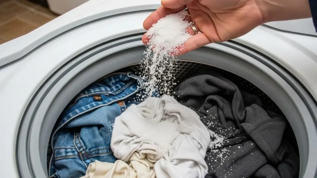 Salt i tvättmaskinen: En dold hemlighet för renare och fräschare kläder