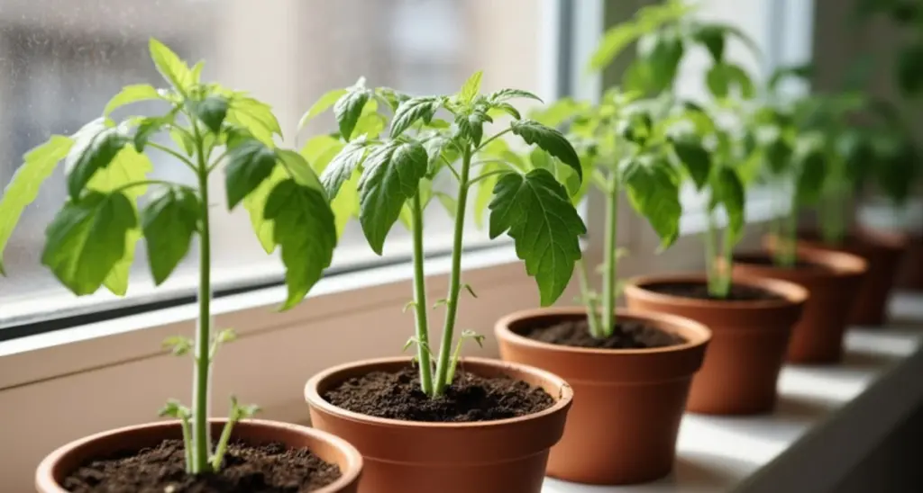 3 agronomens hemligheter för kraftiga tomat- och paprikaplantor med tjock stam