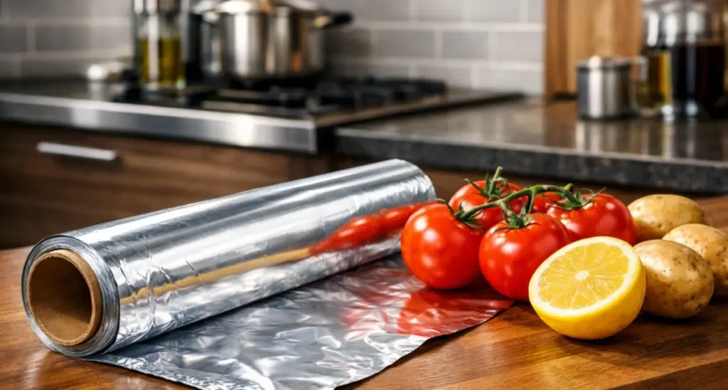 4 vanliga köksprodukter du inte bör linda in i aluminiumfolie vid ugnsbakning