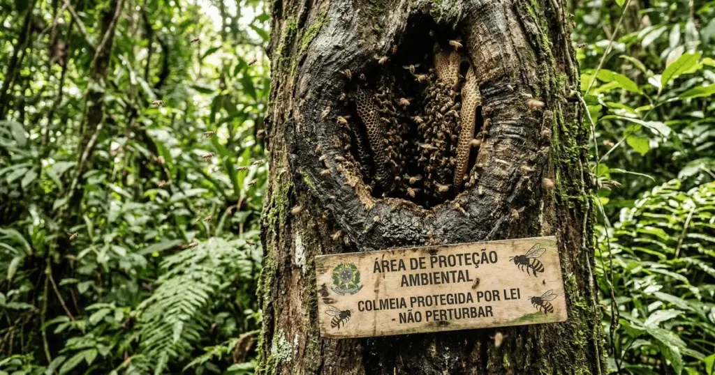 Amazonas taggfria bin blir första insekterna med lagliga rättigheter