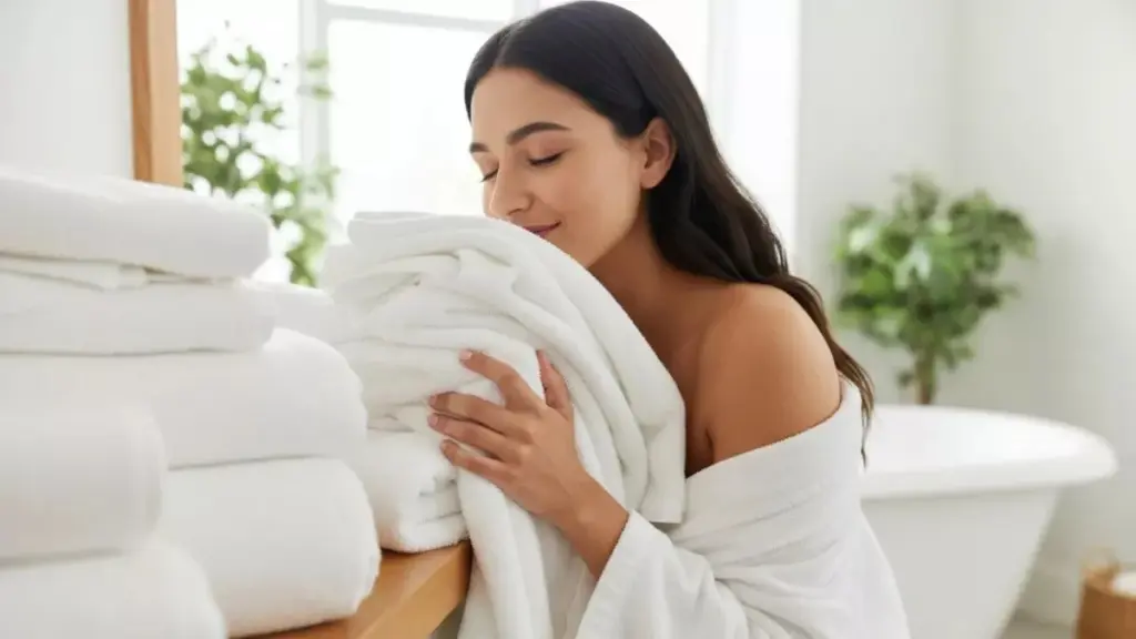 Dina handdukar luktar som på ett 5-stjärnigt hotell med detta budgettrick