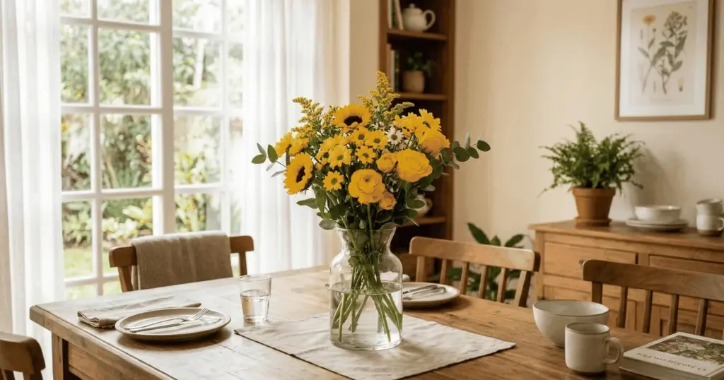 Din matplats blir ljusare: 3 oväntade fördelar med gula blommor