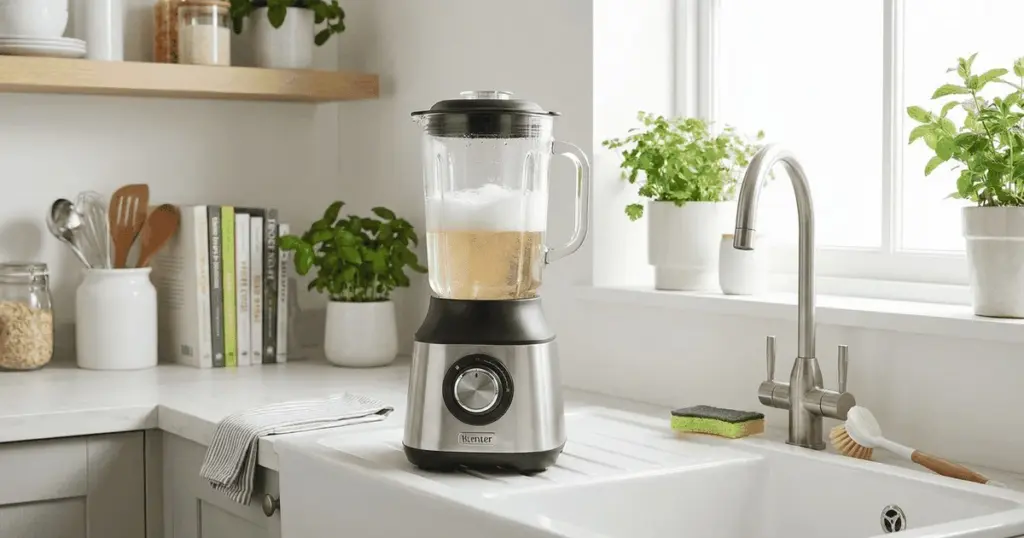 Glöm skrubbande! Så här rengör du mixern på 30 sekunder med ett knep