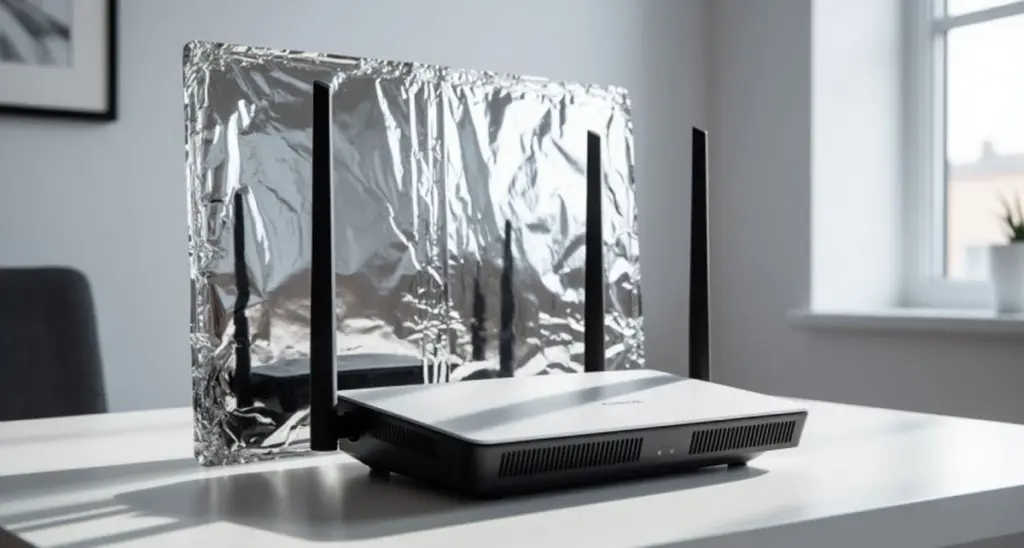 Testa detta knep: Förbättra din Wi-Fi-signal i lägenheten med aluminiumfolie